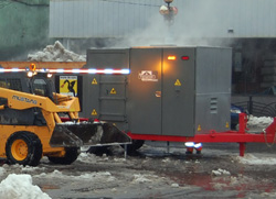 Предстоящей зимой для очистки улиц Саратова от снега впервые будут применяться 
снегоплавильные установки